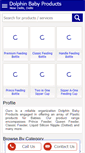 Mobile Screenshot of dolphinbabyproducts.com
